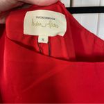 Tuckernuck NWT x India Hicks Scarlet Red One Shoulder Carmen Dress size small Photo 2