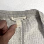 Eileen Fisher Organic Linen/ Cotton Blend Knit Gray Open
Casual Jacket -XS Photo 6