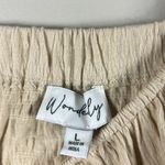 Wonderly  NWT Tassel Tan Tiered Ruffle Mini Dress Photo 5