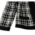 Christopher & Banks Christopher Banks Wool Blend Tweed Cardigan Jacket Women' Size Large Check Open Photo 6