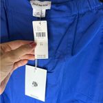 Anthropologie New NWT  find me now blue “cargo” pants size xs Photo 1