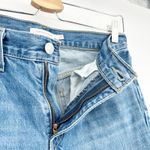 Levi's Womens Low Pro Straight Jeans Size 27 Distressed Ripped Blue Denim Photo 7