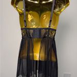 NWT Bras N Things “Nicolette” Baby Doll Soft Cup top size 8 Black Size M Photo 2