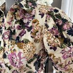 Who What Wear Puff Sleeve Floral Button Front Dress XS Belted Pockets Size XS/S Photo 3