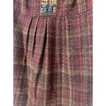 Laundry by Shelli Segal  Plaid Tweed Dress 8 Retro Academia Twee Preppy Office Photo 3
