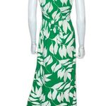 Eliza J Twist Front Maxi Dress in Green Women’s Sz 6 Photo 4