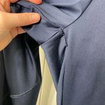 SheIn NWOT curve women’s navy blue white waistband stretch joggers pants active Photo 1