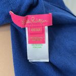 Lilly Pulitzer  Blue Ruffle Trim Wrap Shawl Photo 6