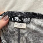 Y2K paper tag Grey and black paisley side slip skirt Size medium Gray Photo 1