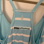 Free People Movement Hot Shot Mini Dress Blue and White Striped Photo 4