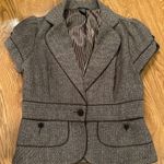 Maurice's Maurice’s brown Women's Short Sleeve Blazer size M  Photo 0