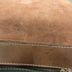 Patricia Nash Italian Leather Brown Old World Map Print Crossbody Bag Purse Photo 2