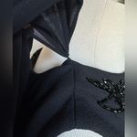 Vtg Black Beaded Shift Dress Elegant Cocktail Party Liz Claiborne Night size 8 Photo 7