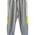 SheIn High Waisted Grey Colorblock Pull On Jersey Knit Women’s Joggers Sz Medium Photo 0