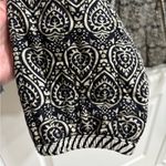 Women’s Black, Tan and White Quilted Zip Front Jacket by Tribal, NWT, Size TG/XL Black Photo 4