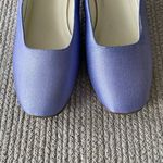 Vintage Lilac Cornflower Blue Colorifics Low Block Heel Square Toe Pumps Sz 9 Photo 5