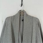 Verve Ami  Open Front Cardigan Ribbed Sweater Women’s XL Grey Photo 1