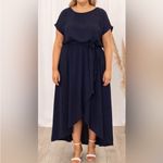 Chic Soul  Leave 'Em Stunned Dress, Navy 2x NWOT Photo 1