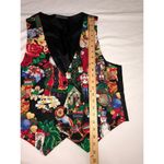 Christmas Vest M/L Nutcracker Gingerbread Holiday Festive Party Vintage Novelty Red Size undefined Photo 5