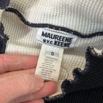 Vintage Women’s Maureene Keene NYC waffle knit cut out long sleeve top size sm Photo 1