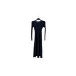 Petal and Pup  Alison Long Sleeve Maxi Dress - Black - Medium (New) Photo 4