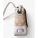 Coach F30601 Hadley Tan/White Signature Jacquard Small Crossbody Bag NWOT Photo 3