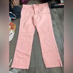 Pilcro and the Letterpress  stet pink Straight-Leg Pants size 28 Photo 2