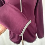 Gander Mtn. Full Zip Jacket Athletic Lightweight Purple Gray Trim Women Small Photo 3