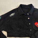 Philadelphia Eagles Jacket Black Size L Photo 2