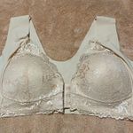 Peach front closure light padded bra Orange Size XXL Photo 0