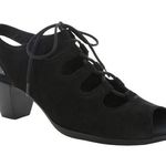 Munro Jillie Black Open Toe Heel - 7.5 M Photo 0