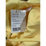 NEW Jenny Packham Lux Chiffon Halter Bridesmaid Gown with Beaded Trim Lemon Drop Yellow Size 10 Photo 6