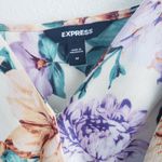 EXPRESS Floral Mock Wrap Bodysuit Photo 10