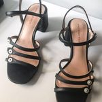 Who What Wear Block Heel Strappy Square Toe Sandal Photo 0