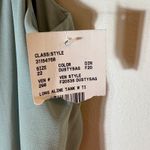 David's Bridal  DB Studio Dusty Sage Chiffon Bridesmaid Dress Size 22 NWT Photo 3