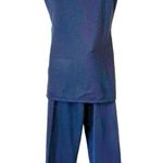 Malo Cashmere 2PC Sleeveless Sweater and Drawstring Pant Set Black Size undefined Photo 14