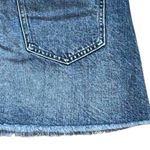 We The Free We‎ The Free People Zip It Up Mini Denim Skirt Size 29 Raw Hem Cotton Summer Photo 3