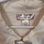 Band of the Free Womens Denise Cream Long‎ Sleeve Button Down Shirt Size Medium Photo 3