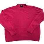 Scotch & Soda Sweater Womens Medium Fuschia Pink Crew Neck Knit Wool Blend Photo 1