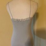 Mossimo VTG 00s 90s Y2K  Spandex Ladies Spaghetti Strap Tank Top With Lace Photo 2