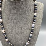 Handmade Y2K Vintage Dark Tone Sparkle Necklace Photo 3