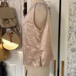 Italic 100% silk tank Pink Size L Photo 2