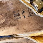 Birki's by Birkenstock soft footbed big buckle sandals Gold L10 M8 Size 10 Photo 9