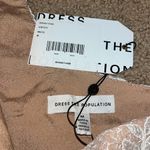 Dress the Population  Genevieve Lace Maxi‎ Gown One Shoulder Bow White Medium Photo 12