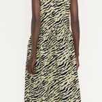 Everlane NWT The Poplin Summer Dress In Pale Yellow Tiger Stripe Photo 1