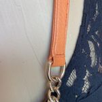 Rebecca Minkoff orange leather tassel fringe crossbody with gold hardware Photo 6