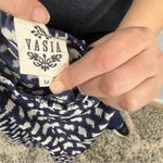 Ulla Johnson  Vasia Blue Printed Halter Mini Dress Womens M Beach Summer Vacation Photo 6