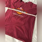 Hooker Brewery I’d Tap That Maroon Graphic Tee. Medium Crew Neck. Beer. Red Photo 2