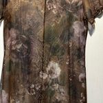 Sheer camo and floral dress size s Green Photo 1