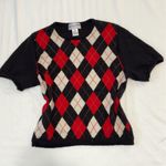 Argyle Shirt Black Size L Photo 0